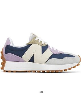 New Balance Women’s 327 Sneaker - Indigo, Amethyst & Cream